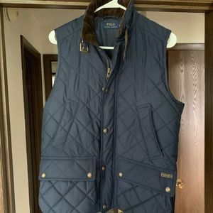 Polo Ralph Lauren Quilted Vest - Corduroy Collar
